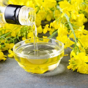 Aceite de canola orgánico crudo
